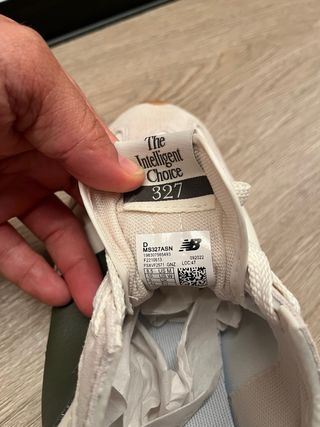 Zapatillas New Balance Beige y Verde