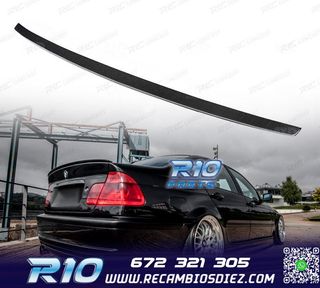 ALERON PESTAÑA BMW E46 BERLINA 98-05 CARBONO