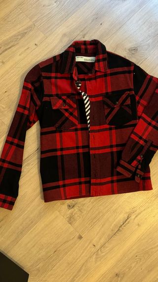 Chaqueta off-white S oversize 