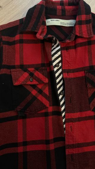 Chaqueta off-white S oversize 