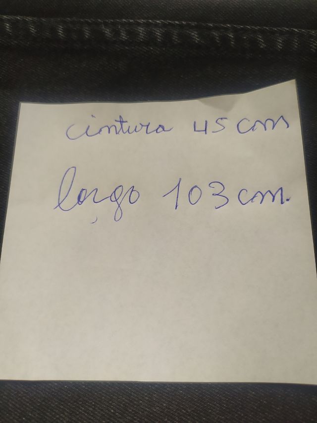 Pantalones negros hombre talla 46