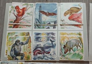 Juego Loteria de los Animales Antiguo