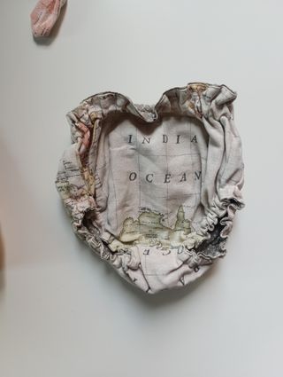 Conjunto bebé mapa tierra