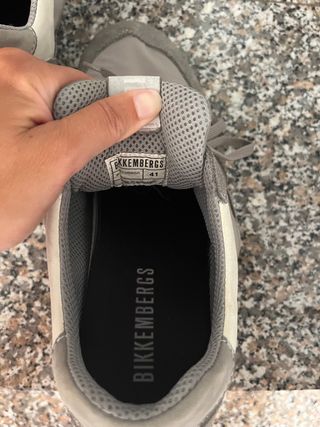 Scarpe Bikkembergs grigie e bianche