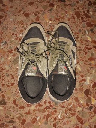 Zapatillas Reebok Beige y Verde