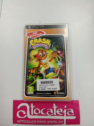 Juego PSP Crash Guerra al Coco-Maniaco.