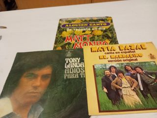 3 Vinilos Singles Pop Rock Internacional