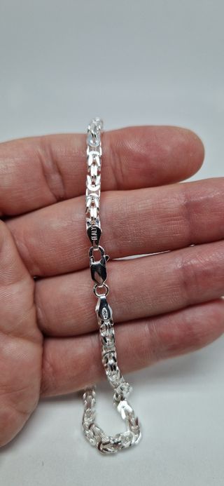 Cadena 60cm Plata
