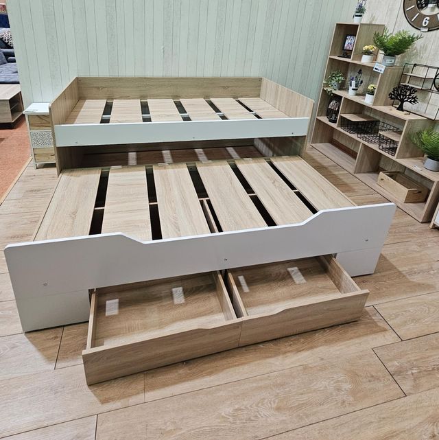 Cama nido con 2 cajones