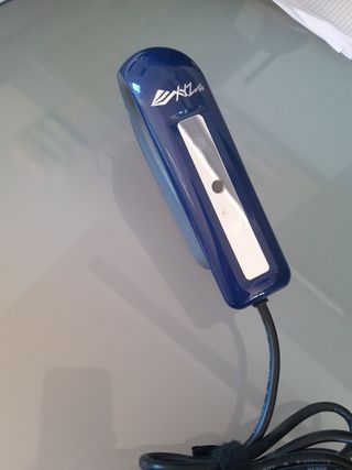 Scanner 3D blu e grigio