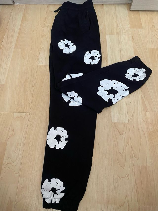 Chándal Corteiz Negro Estampado