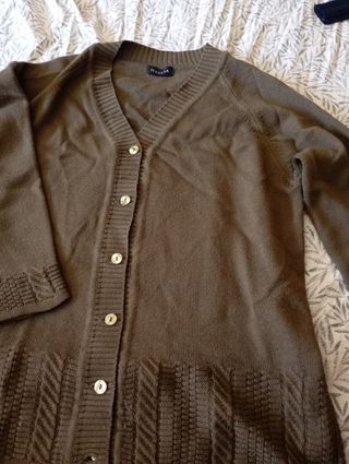 Chaqueta DANEVA verde lana