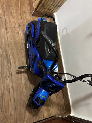 Moto Eléctrica Infantil Azul 250W
