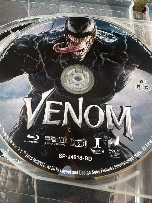 Spiderman Venom Blu-ray edición especial Colección