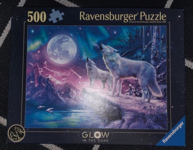 Puzzle Ravensburger 500 pezzi brilla al buio