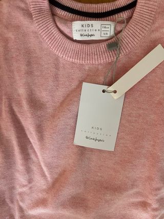 Chaleco niño El Corte Inglés rosa