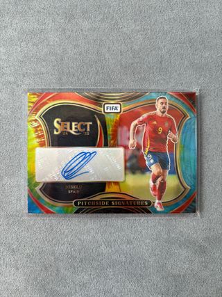 Panini Select Joselu 25 Auto autografo patch topps