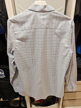 Camisa Calvin Klein azul cuadros Talla M