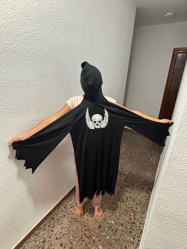 Disfraz Halloween Calavera Alada