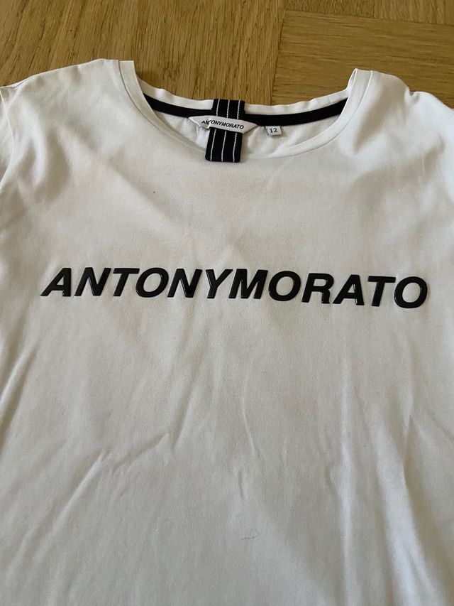 T-shirt Antony Morato bambino bianca