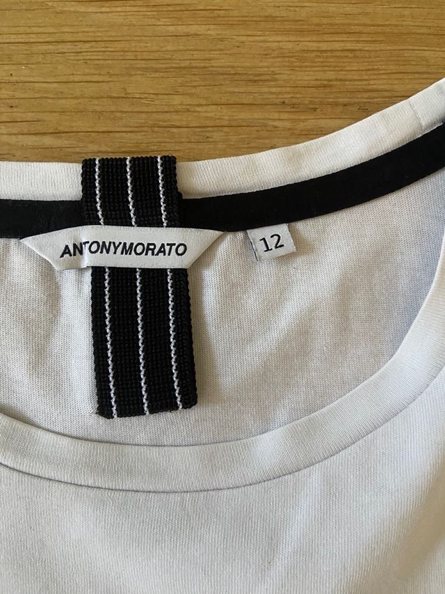 T-shirt Antony Morato bambino bianca