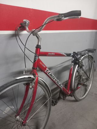 Bicicleta Clásica Caballero Roja