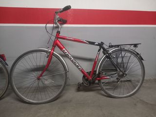 Bicicleta Clásica Caballero Roja