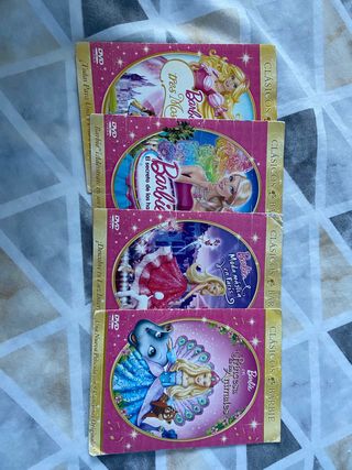 DVD Barbie Clásicos (4 Películas)