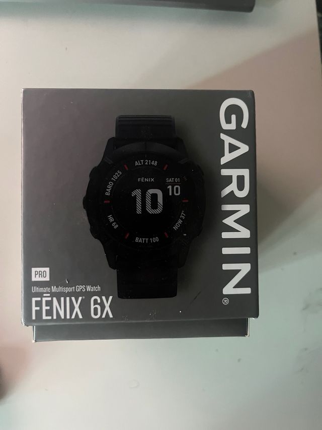 Reloj Garmin Fenix 6X Pro Negro