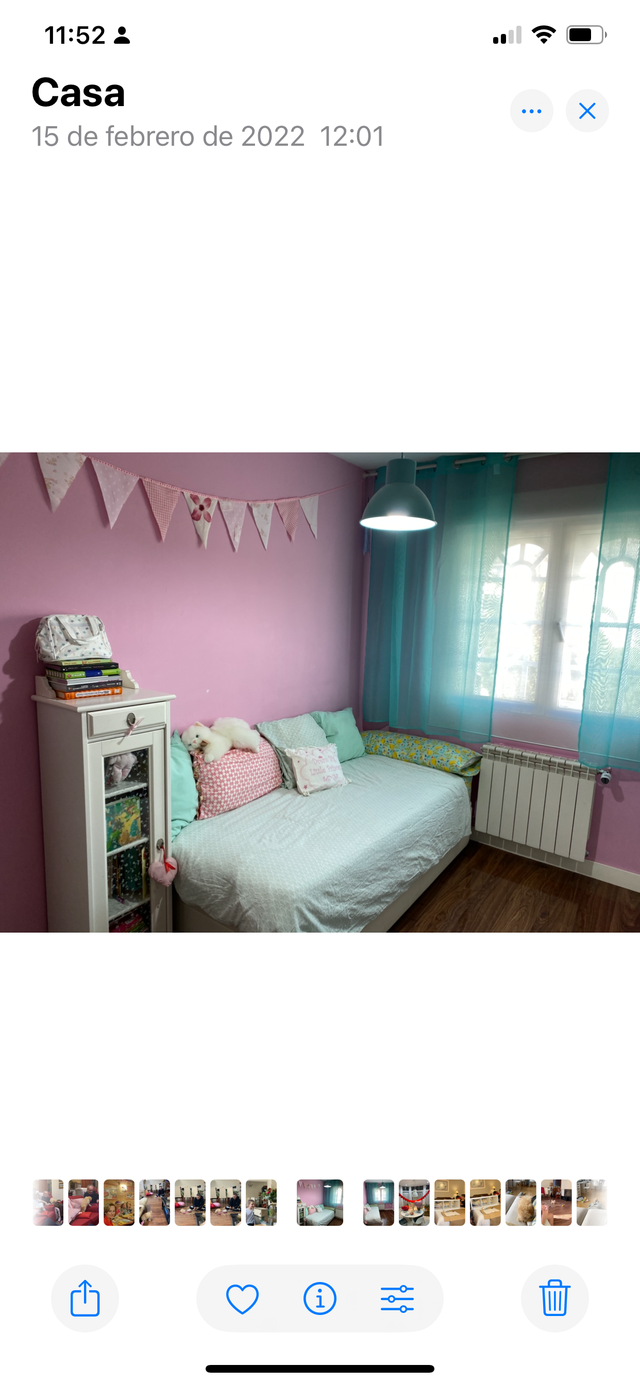 140x175  Cortina visillo tela mint