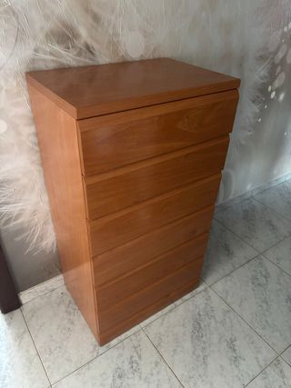 Cajonera de madera 6 cajones
