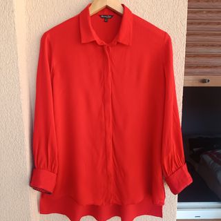 Camisa Massimo Dutti Roja