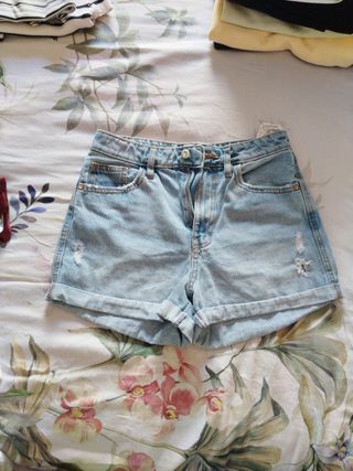 Shorts vaqueros mujer