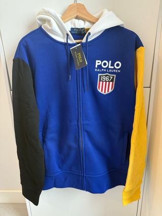 Sudadera Polo Ralph Lauren con etiqueta 
