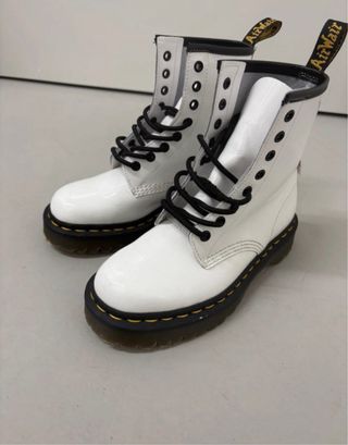 Botas Dr. Martens Blancas Charol