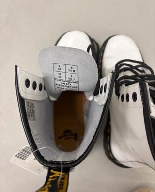 Botas Dr. Martens Blancas Charol
