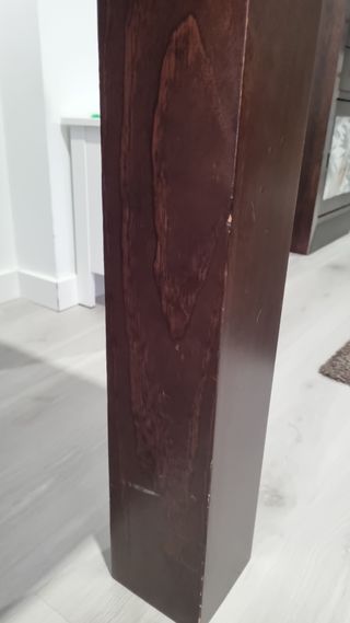 Mesa comedor cristal + 4 sillas + mesa baja