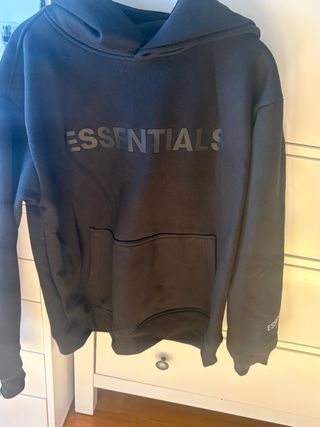 Sudadera Essentials Negra