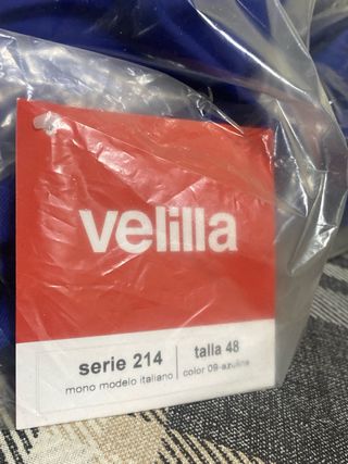 Mono VELILLA 214 Italiano Azul