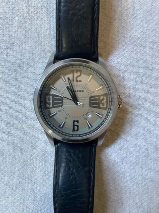 Reloj Police Hombre Acero y Cuero