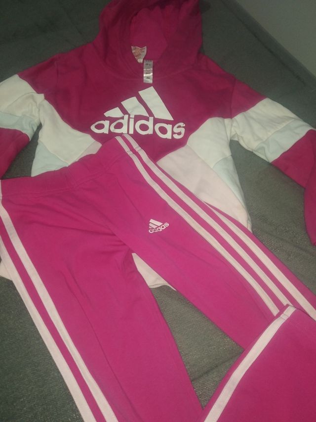 Chándal Adidas niña 7/8 años