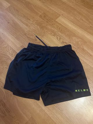 Pantalones cortos deportivos Kelme azules 