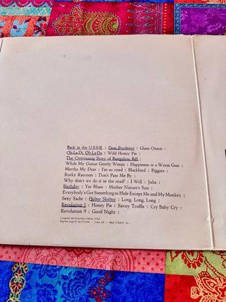 Vinilo The Beatles Álbum Blanco