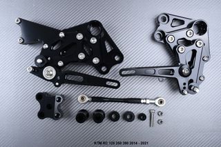 Estriberas retrasadas KTM RC 125 250 390 2014 2021