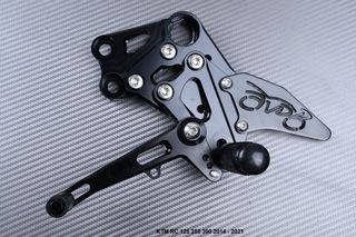 Estriberas retrasadas KTM RC 125 250 390 2014 2021