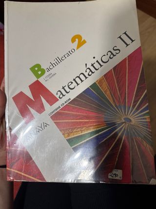 Matemáticas II.