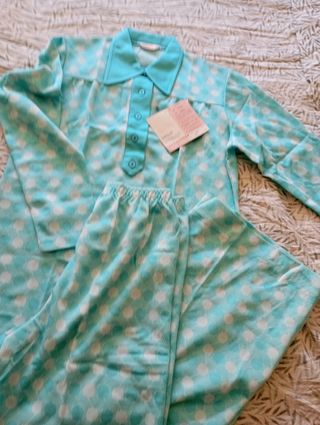 Pijama fino OSIRYS color turquesa