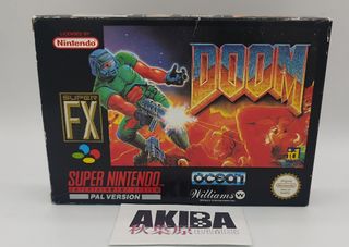 Super Nintendo Doom PAL Version