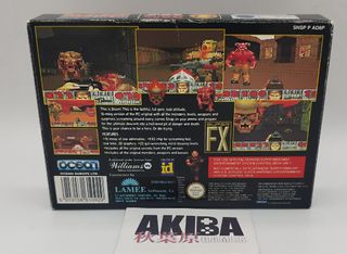 Super Nintendo Doom PAL Version