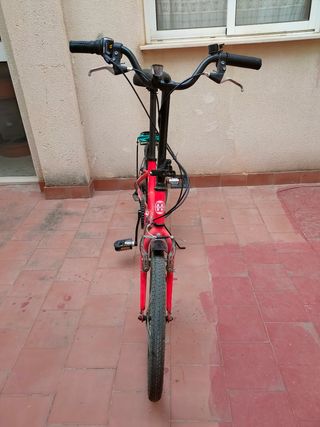 Bicicleta Plegable Moma Roja
